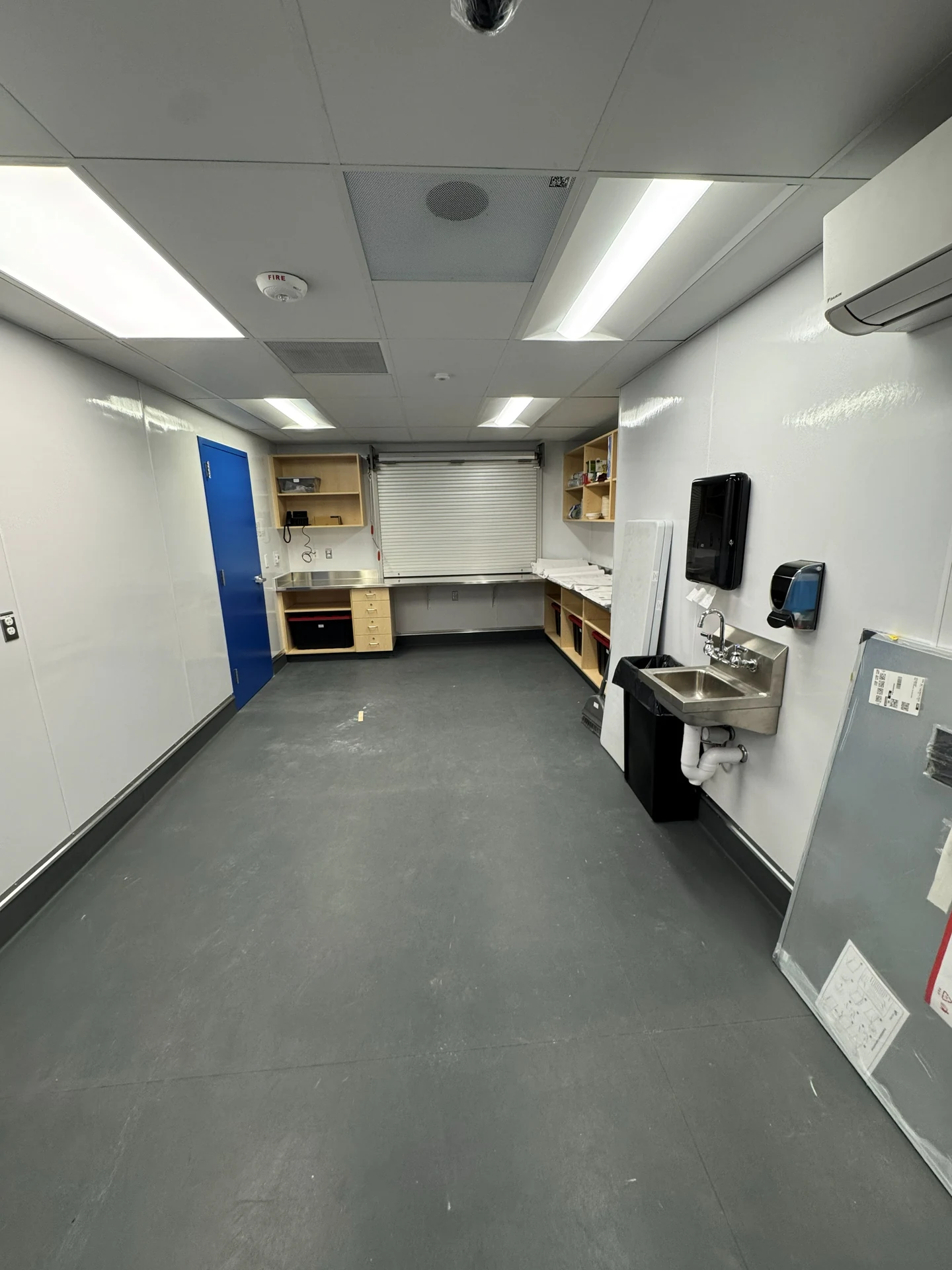 Commercial remodel lighting HVAC and outlet installation in Ontario, OR by Campbell Electric
